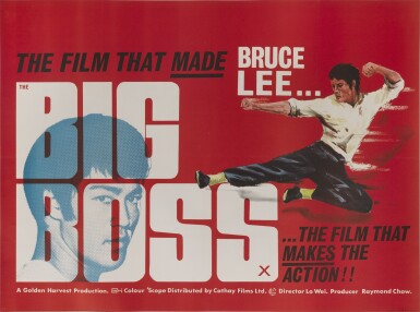 View full screen - View 1 of Lot 158. Tang Shan Da Xiong/ The Big Boss (1971), poster, British.
