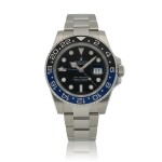 'Batman' GMT-Master II, Ref. 116710BLNR A stainless steel dual time zone wristwatch with date and bracelet Circa 2015