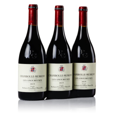 View full screen - View 1 of Lot 167. Chambolle Musigny, Les Amoureuses 2019 Domaine Robert Groffier Pere & Fils (3 BT).