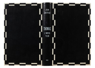 View full screen - View 1 of Lot 118. Thomas l’imposteur. Paris, NRF, 1923. Exemplaire de Pierre Mac Orlan. Fine reliure doublée de Georges Leroux.
