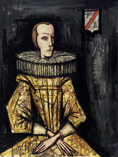 View full screen - View of Bernard Buffet 貝爾納・布菲 | Princesse Espagnole 西班牙公主.