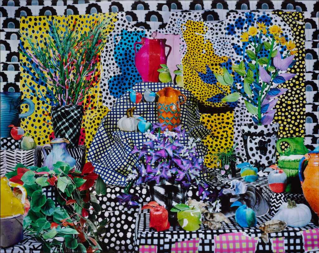 View full screen - View 1 of Lot 1. Still Life with House Plants and Pink Vase.