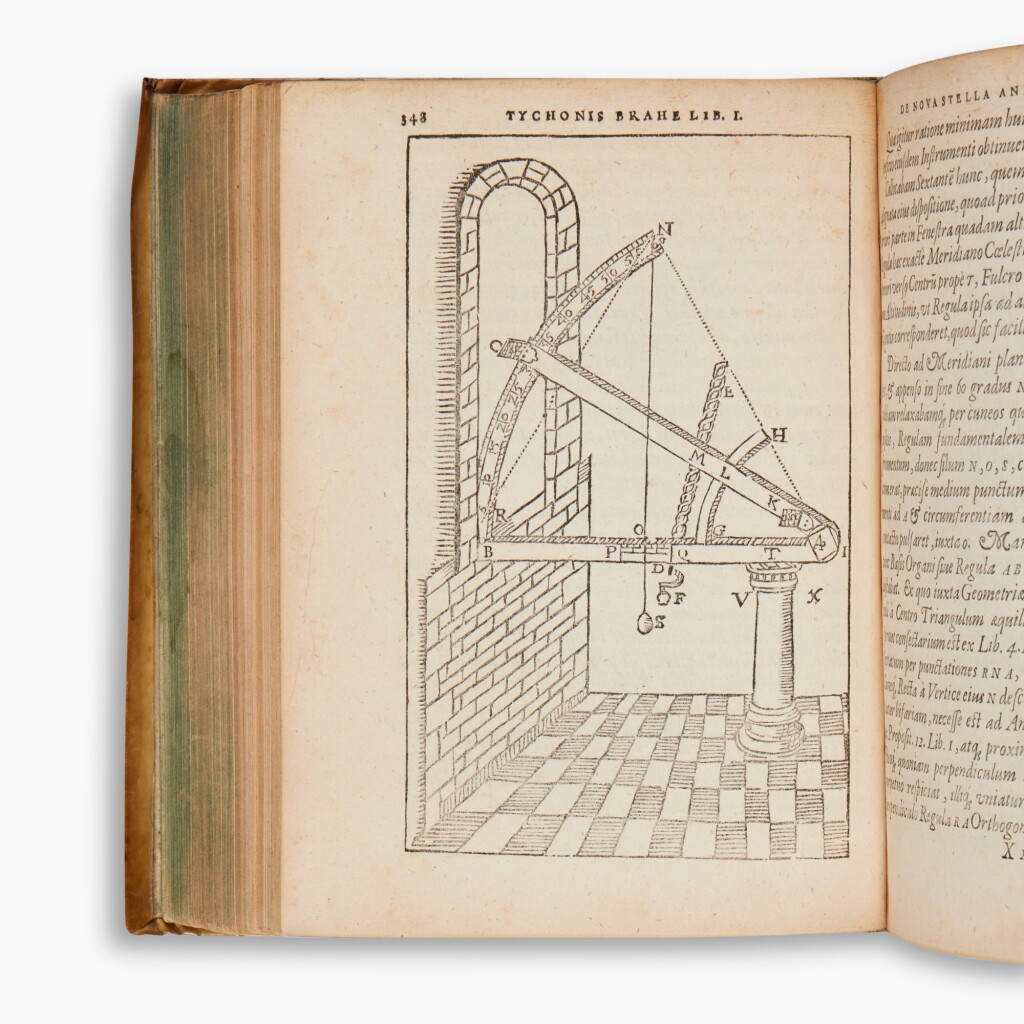 View full screen - View 1 of Lot 41. Brahe, Tycho | Astronomiae instauratae progymnasmata ..., Frankfurt, 1610.