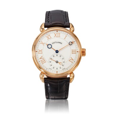 View full screen - View 1 of Lot 139. Vingt-8, A pink gold wristwatch, Circa 2011 | Vingt-8 粉紅金腕錶,約2011年製.