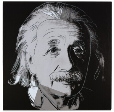 View full screen - View 1 of Lot 10. ANDY WARHOL | ALBERT EINSTEIN (FROM TEN PORTRAITS OF JEWS OF THE 20TH CENTURY).