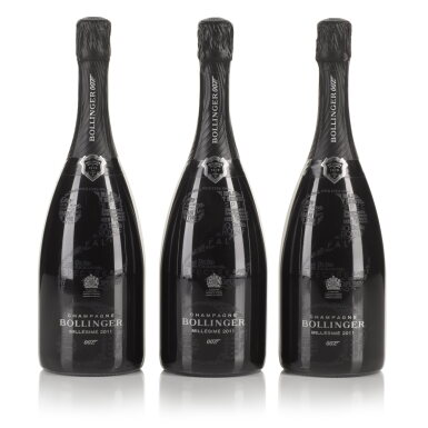 View full screen - View 1 of Lot 163. Bollinger 007 Limited Edition 2011 (3 BT).