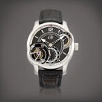 Tourbillon 24 Secondes Incliné | A platinum 24 seconds inclined tourbillon wristwatch with 72 hours power reserve indication, Circa 2010 | Tourbillon 24 Secondes Incliné | 鉑金24秒傾斜陀飛輪腕錶,備72小時動力儲備顯示,約2010年製