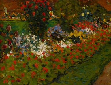 View full screen - View 1 of Lot 525. Le Jardin fleuri.