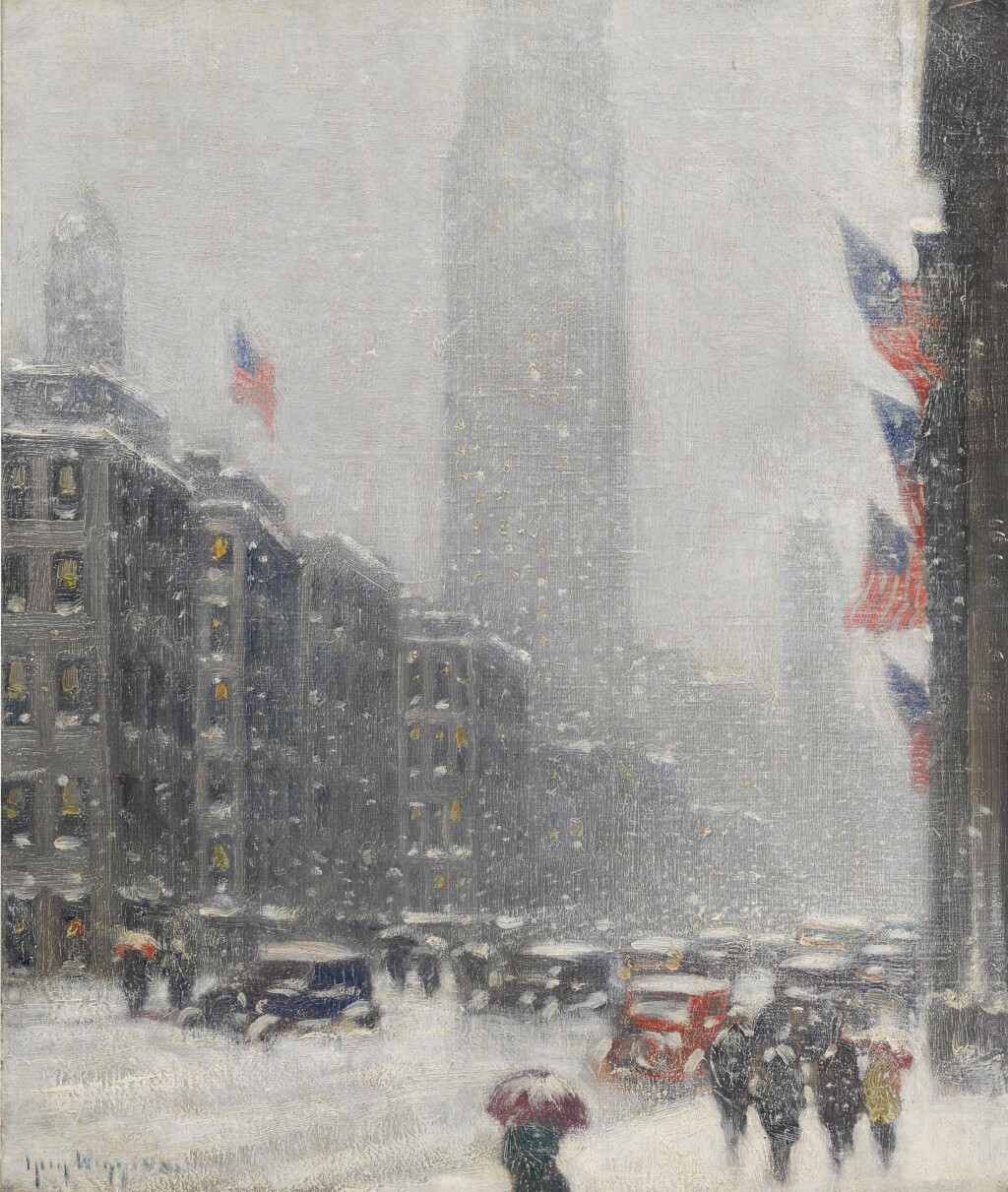 View full screen - View 1 of Lot 92. Winter in New York.