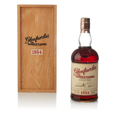 View full screen - View 1 of Lot 144. Glenfarclas The Family Casks #444 52.6 abv 1954 (1 BT 70cl).