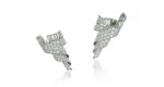 PAIR OF DIAMOND EAR CLIPS | 鑽石耳環一對