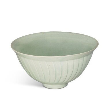 View full screen - View 1 of Lot 768. Large Fluted Bowl.