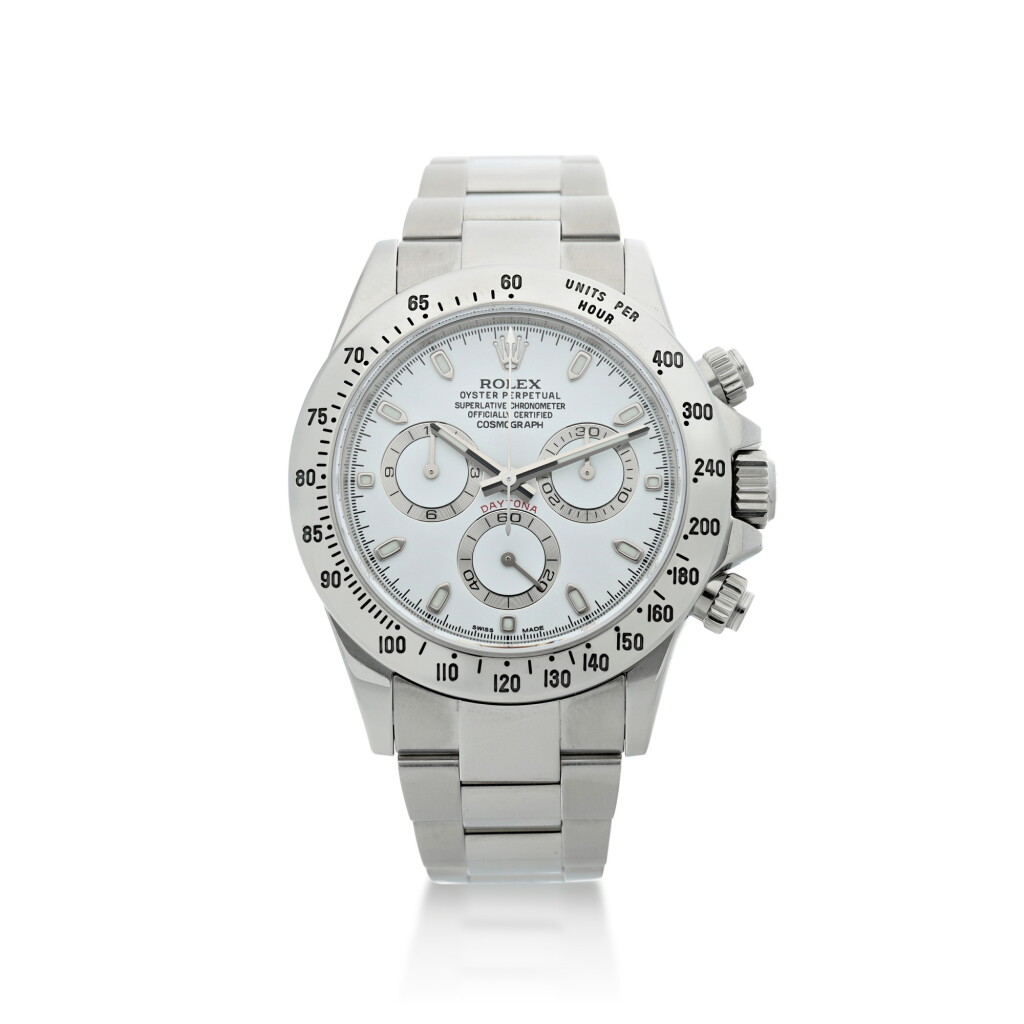 View full screen - View 1 of Lot 4. ROLEX | REFERENCE 116520 DAYTONA A STAINLESS STEEL AUTOMATIC CHRONOGRAPH WRISTWATCH WITH BRACELET, CIRCA 2012.