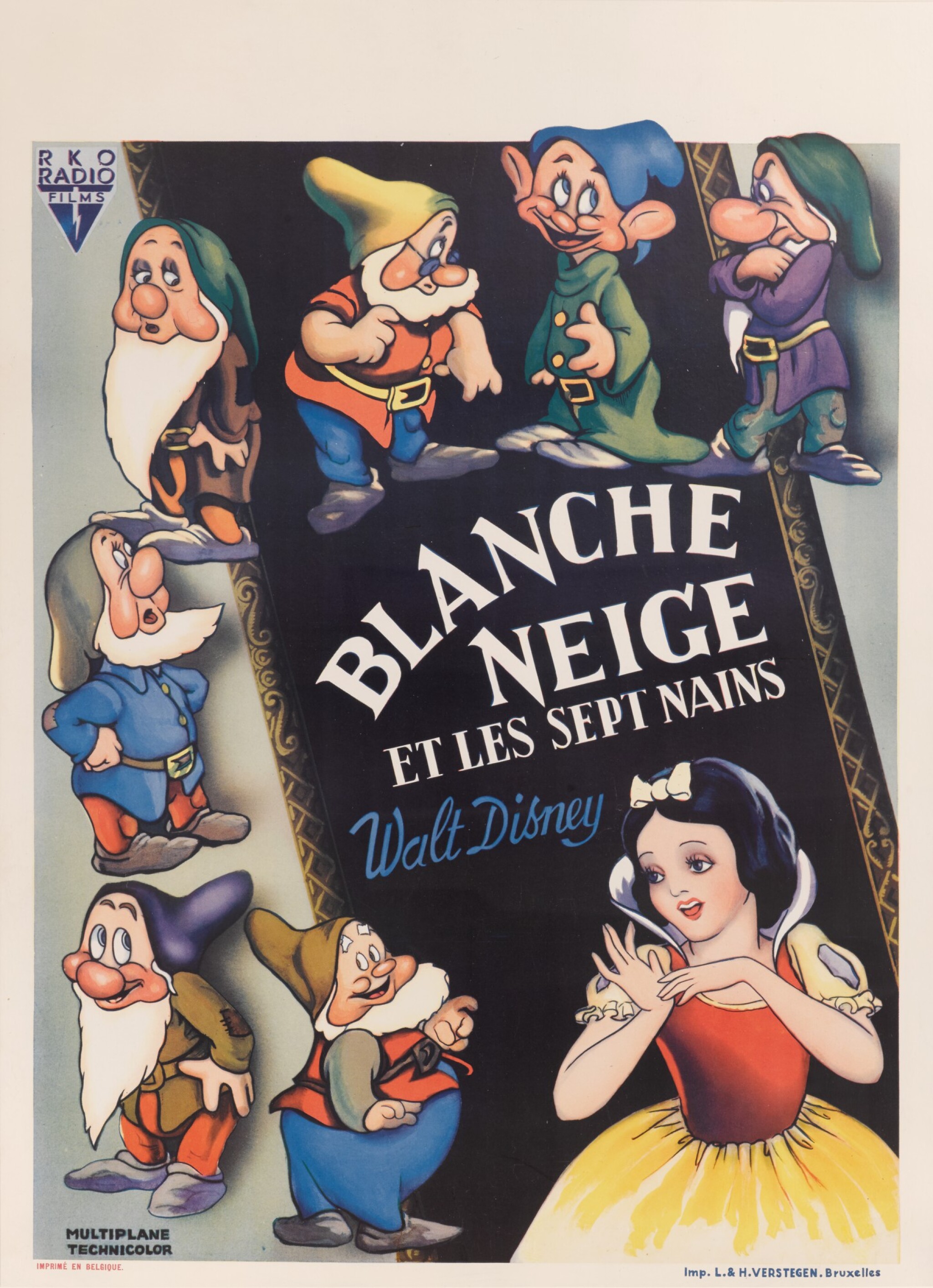 Snow White And The Seven Dwarfs Blanche Neige 1937 Poster Belgium Original Film Posters Online Collectibles Sotheby S Snow White And The Seven Dwarfs Blanche Neige 1937 Poster Belgium Original Film Posters Online Collectibles Sotheby S