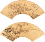 鄒之麟	 學大癡；墨筆山水｜Zou Zhilin, Landscapes 