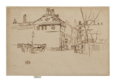 View full screen - View 1 of Lot 139. JAMES ABBOTT MCNEILL WHISTLER | TEMPLE (K. 234; G. 245).