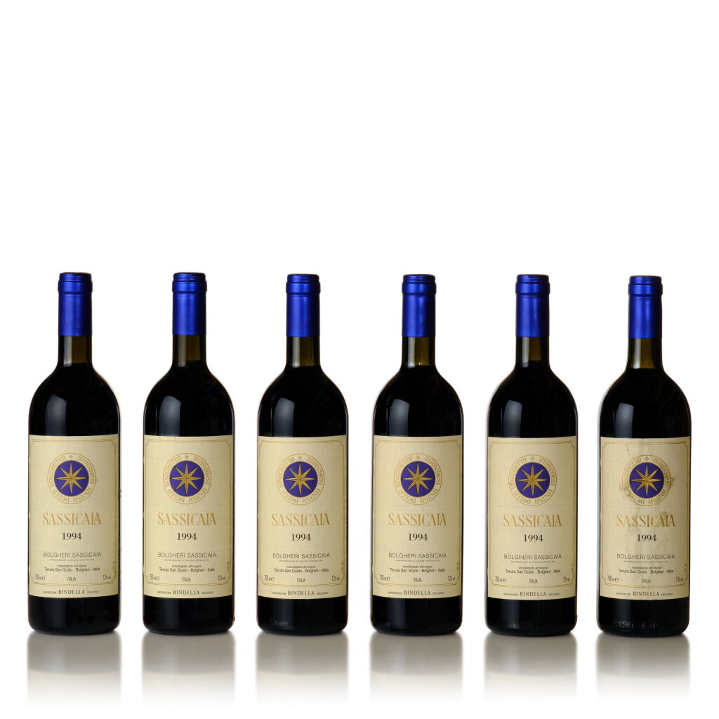 View full screen - View 1 of Lot 172. Sassicaia 1994 (12 BT).