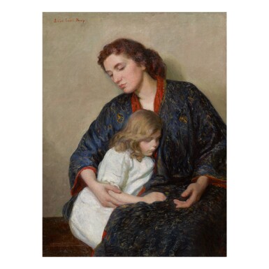View full screen - View 1 of Lot 62. LILLA CABOT PERRY | MOTHER AND CHILD.