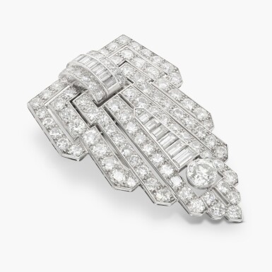 View full screen - View 1 of Lot 97. Diamond Brooch.
