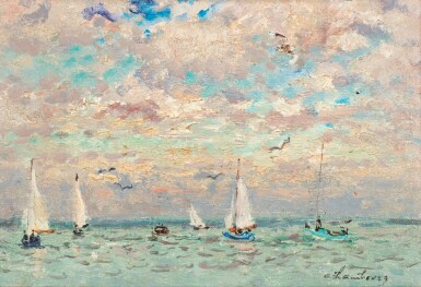 View full screen - View 1 of Lot 320. Pleine mer.