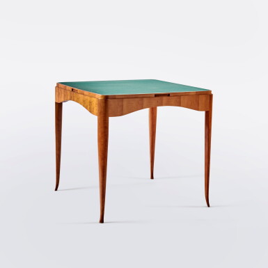 View full screen - View 1 of Lot 103. "Trout Fisherman" Games Table.