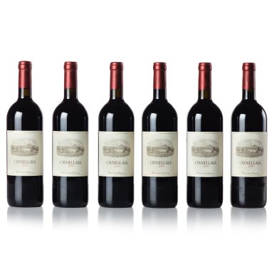 View full screen - View 1 of Lot 137. Ornellaia 2001 (6 BT).