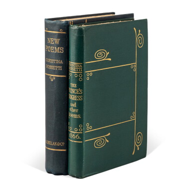 View full screen - View 1 of Lot 1092. Rossetti, Christina | Two fine first editions.