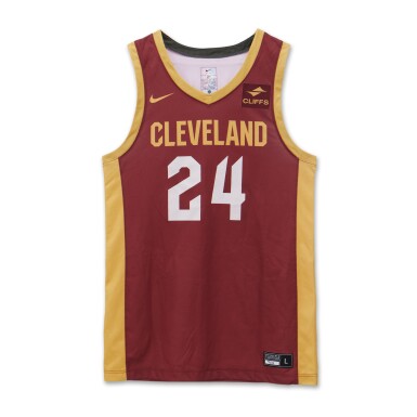 View full screen - View 1 of Lot 33. Jaylon Tyson Cleveland Cavaliers 2024 Summer League Game Worn Jersey | NBA 2K25 Summer League Debut.