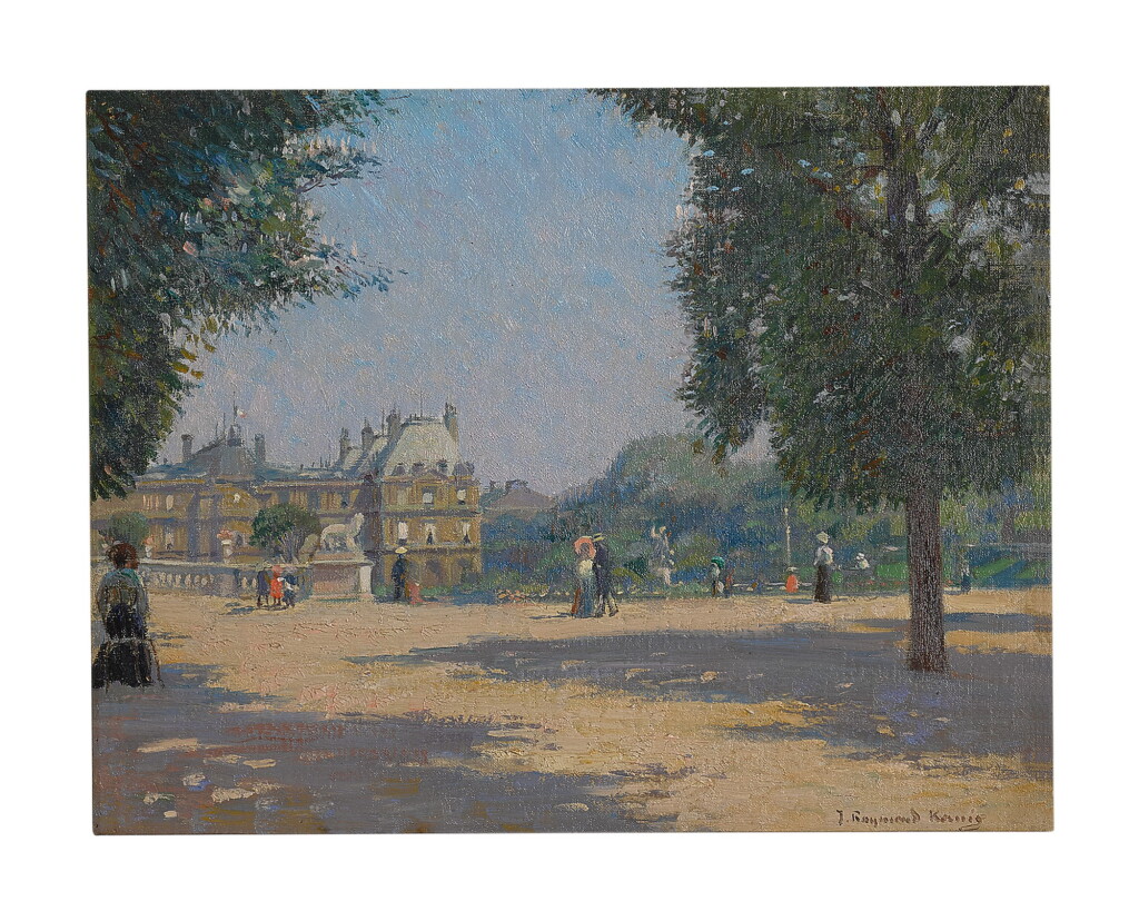 View full screen - View 1 of Lot 1. JULES RAYMOND KOENIG | JARDIN DU LUXEMBOURG.