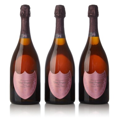 View full screen - View 1 of Lot 570. Dom Pérignon Rosé, P2 2000 (3 BT).