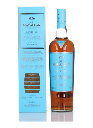 View full screen - View 1 of Lot 78. The Macallan Edition No.6 48.6 abv NV (1 BT 75cl).