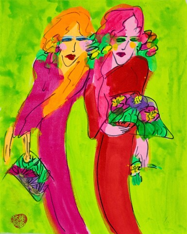 View full screen - View 1 of Lot 6115. Walasse Ting 丁雄泉 | Untitled 無題.