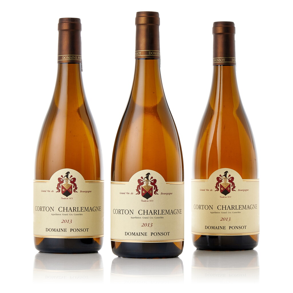 View full screen - View 1 of Lot 7754. Corton Charlemagne 2013 Domaine Ponsot (6 BT).