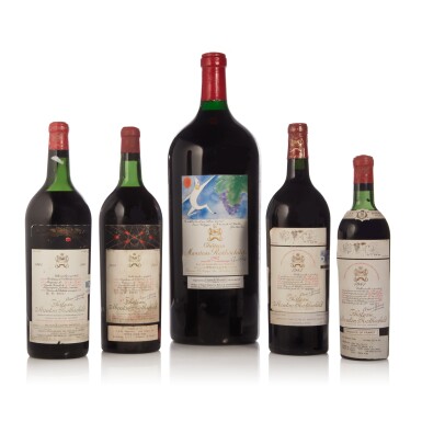 View full screen - View 1 of Lot 263. Château Mouton Rothschild 1961 (1 MAG).