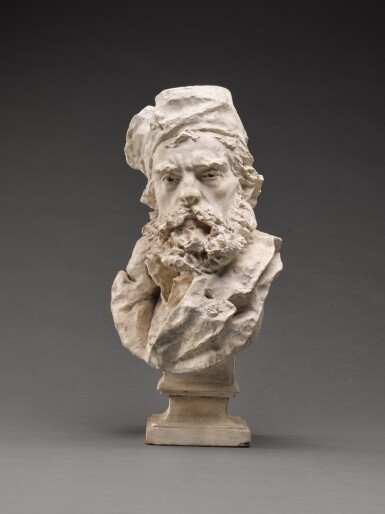 View full screen - View 1 of Lot 29. Bust of Jean-Baptiste Carpeaux (1827-1875).