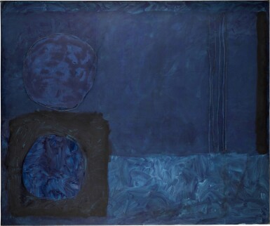 View full screen - View 1 of Lot 51. Blue November Painting : 1963.