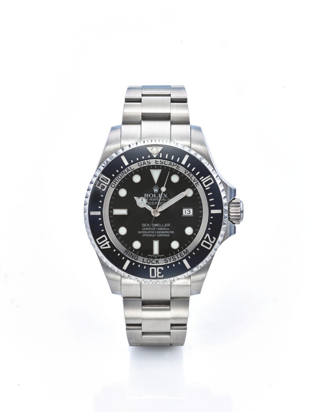 View full screen - View 1 of Lot 7. ROLEX | REF 116660 SEA-DWELLER, A LARGE STAINLESS STEEL AUTOMATIC CENTER SECONDS WRISTWATCH WITH DATE CIRCA 2008.
