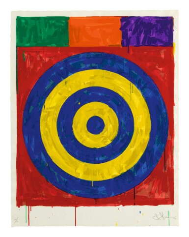 View full screen - View 1 of Lot 49. JASPER JOHNS | TARGET (ULAE 147).