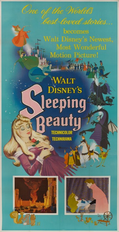 View full screen - View 1 of Lot 29. SLEEPING BEAUTY (1959) POSTER, US.