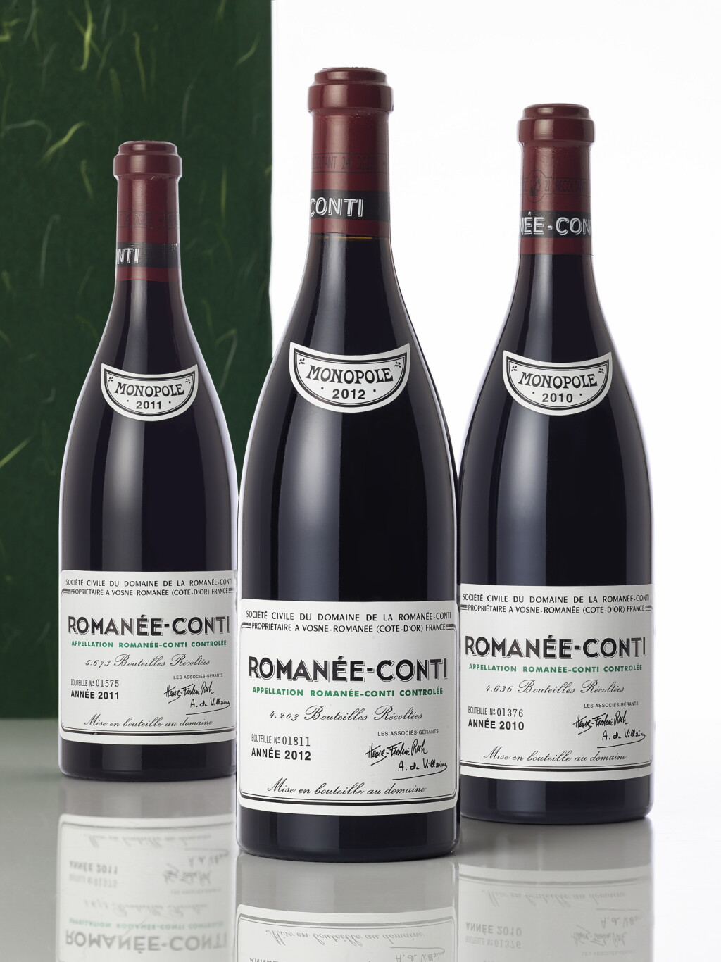 View full screen - View 1 of Lot 5271. Romanée Conti 2010 Domaine de la Romanée-Conti (1 BT).