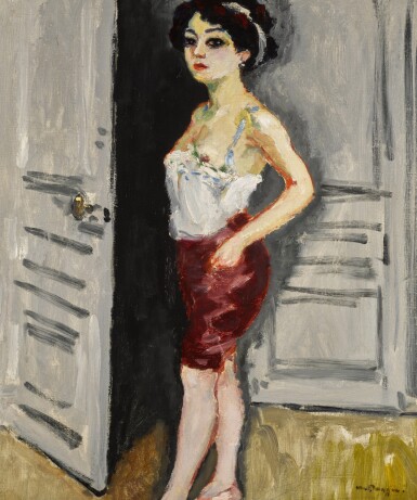 View full screen - View 1 of Lot 447. Femme en déshabillé.