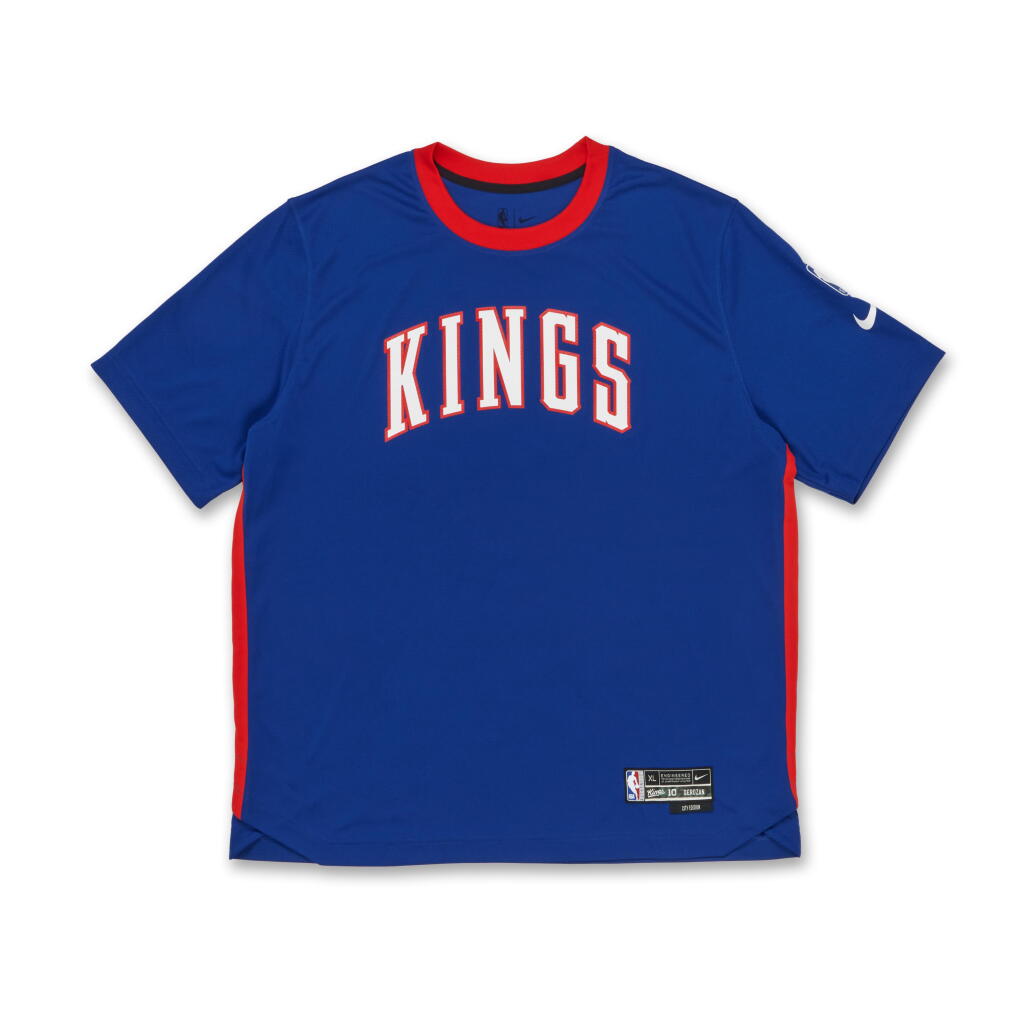 View full screen - View 1 of Lot 173. DeMar DeRozan Sacramento Kings 2024-2025 City Edition Warmup Set | Probable Wear.
