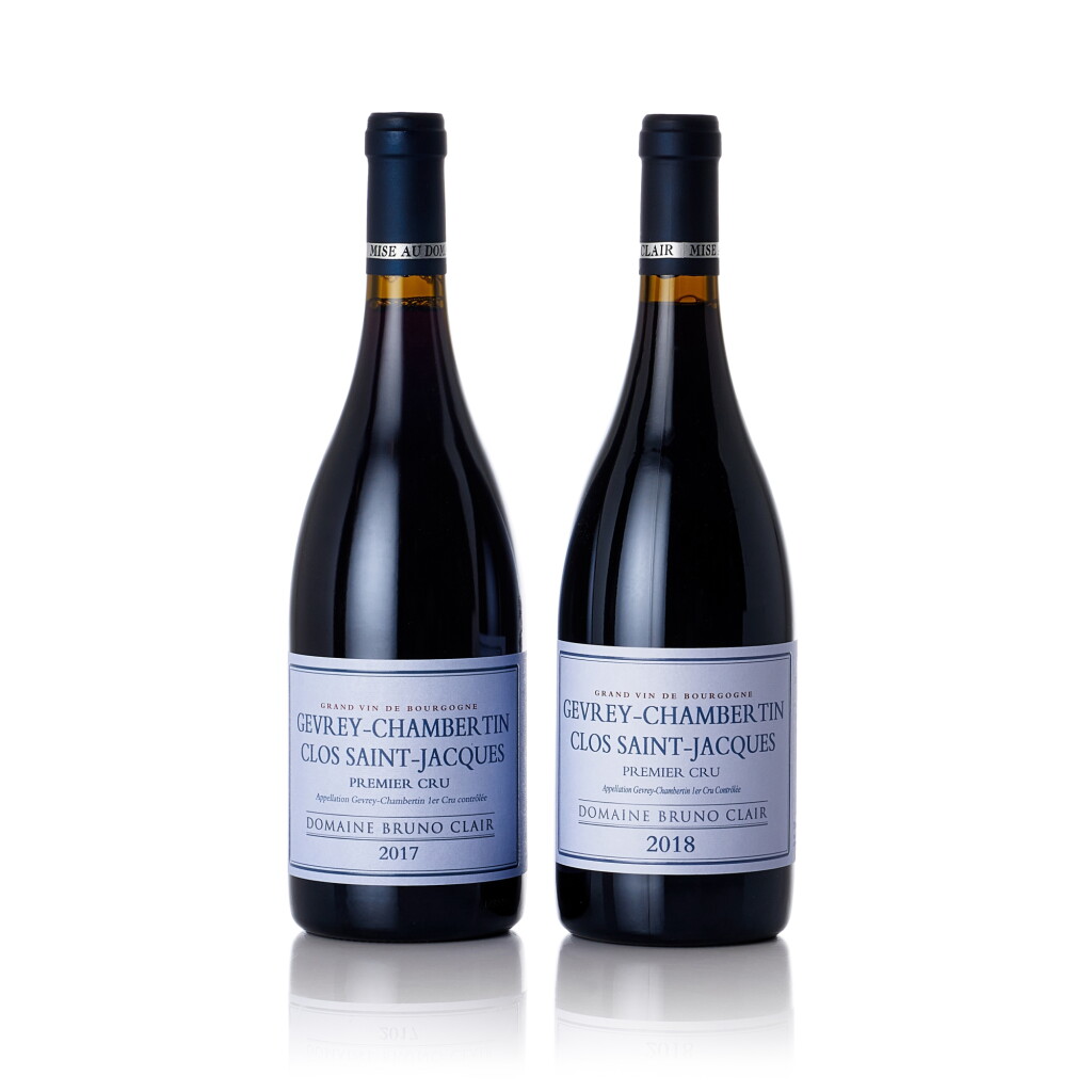 View full screen - View 1 of Lot 8366. Gevrey Chambertin, Clos St. Jacques 2017 Bruno Clair (3 MAG).