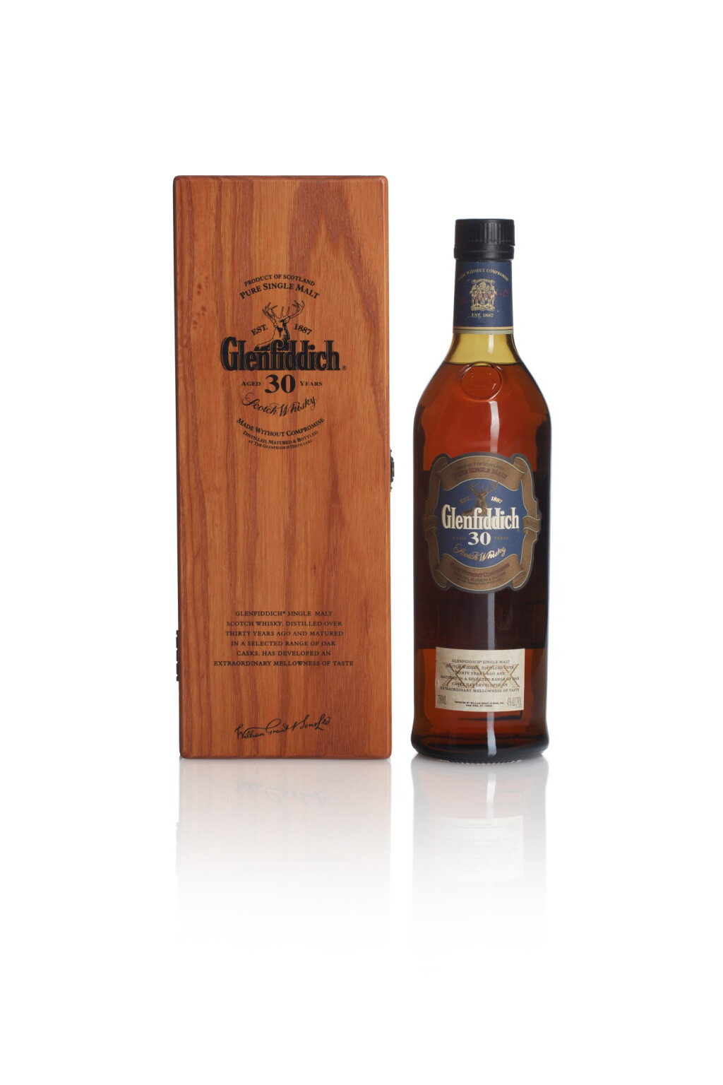 View full screen - View 1 of Lot 109. Glenfiddich 30 Year Old 43.0 abv NV .
