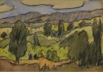 Paysage aux alentours de Pont Aven