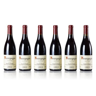 View full screen - View 1 of Lot 256. Bourgogne Rouge 2005 Domaine Georges Roumier (6 BT).