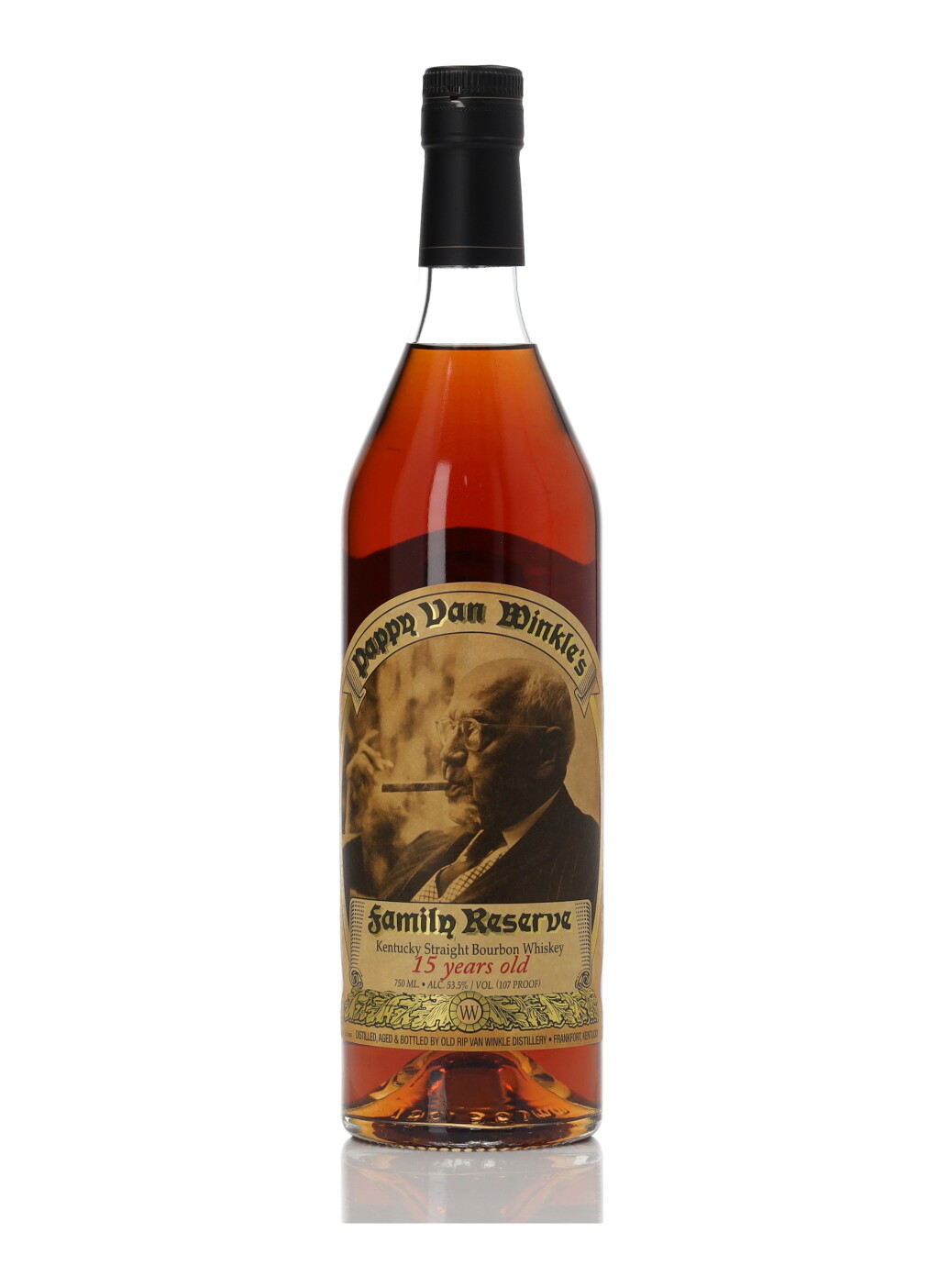 View full screen - View 1 of Lot 101. Pappy Van Winkle's 15 Year Old Family Reserve 107 Proof NV (1 BT 75cl).