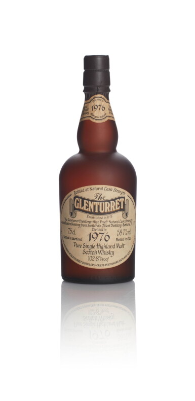 View full screen - View 1 of Lot 129. Glenturret 10 Year Old 58.7 abv 1976 .