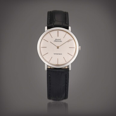 View full screen - View 1 of Lot 980. Altiplano, Reference 12603 | A white gold wristwatch, Retailed by Tiffany & Co., Circa 1970 | 伯爵 | Altiplano 型號12603 | 白金腕錶,由 Tiffany & Co. 發行,約1970年製.
