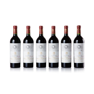 View full screen - View 1 of Lot 1288. Château Mouton Rothschild 2002 (6 BT).
